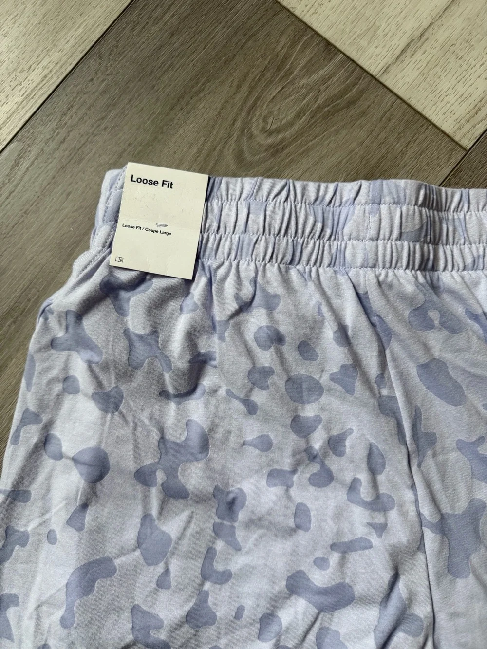 Nike Lilac Camo Kids Athletic Shorts
